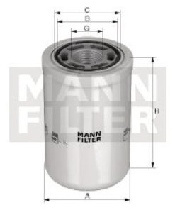 Filtro intercambiable aceite