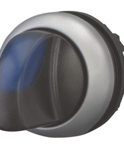 Botón sel. iluminado azul