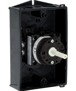 Conmutador levas 3P, 20A, BK