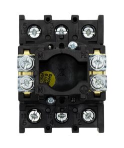 Conmutador levas 3P, 25A, BK