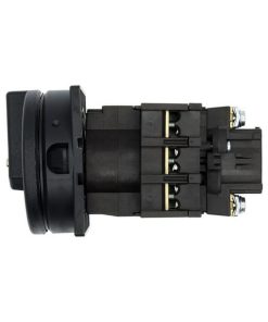 Conmutador levas 3P, 25A, BK
