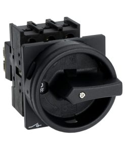 Conmutador levas 3P, 25A, BK