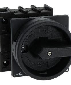 Conmutador levas 3P+N, 32A, BK