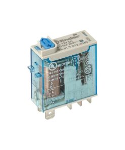 Mini relé 1CO 16A/12V CC/AgSnO2 Botón de prueba/Mech.ind.