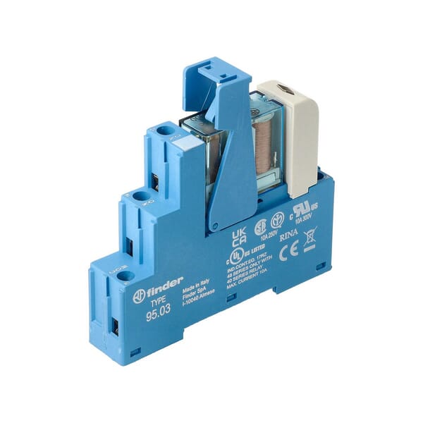Relé interfaz Mod. terminal tornillo 1CO 10A/24V DC/Agni+Au/LED/diode 3 Relé interfaz Mod. terminal tornillo 1CO 10A/24V DC/Agni+Au/LED/diode - Imagen 3