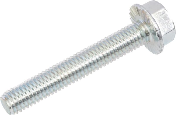 Tornillo hexagonal M8x50, bloqueo dentado A2K 8.8 2 Tornillo hexagonal M8x50, bloqueo dentado A2K 8.8 - Imagen 2