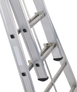 Escalera de aluminio transformable 2x10