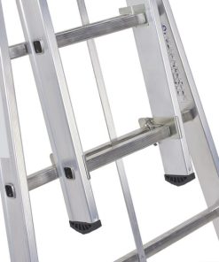 Escalera de aluminio transformable 2x10