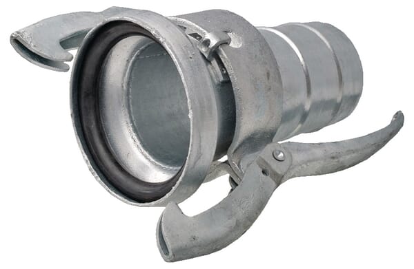 Acoplamiento hembra de 4" con terminal para manguera de 100mm 1 Conector hembra de manguera de 4"+ 100 mm