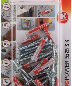 Taco Duopower con tornillos, 8x65, caja, (25 uds.) - Imagen 4