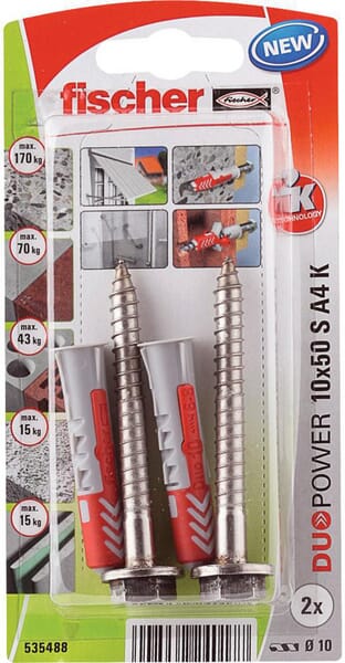 Taco Duopower 10x50 S A2 K 2uds 5 Taco Duopower 10x50 S A2 K 2uds - Imagen 5