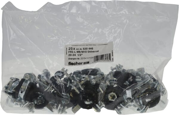 Abrazadera de tubo FRS-L 20-24 8/10 25uds 5 Abrazadera de tubo FRS-L 20-24 8/10 25uds - Imagen 5