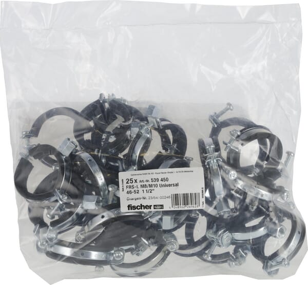 Abrazadera para tubo FRS-L 46-52 8/10 25 unidades 5 Abrazadera para tubo FRS-L 46-52 8/10 25 unidades - Imagen 5