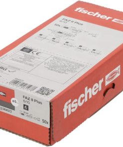 FISCHER FAZ II PLUS 6/10 EV (6x65) 50uds