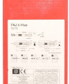FISCHER FAZ II Plus 10/10 EV (10x95) 50uds
