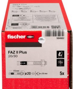 FISCHER FAZ II Plus 20/30 EV (20X172) 5uds