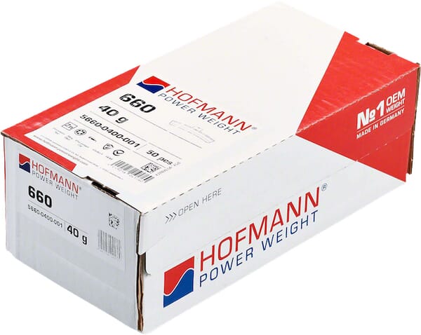 Peso máx. rueda H660 40 g 50u 4 Peso máx. rueda H660 40 g 50u - Imagen 4