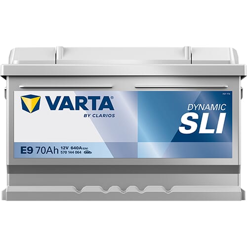Batería 12 V 70 Ah 640 A E9 VARTA Dynamic SLI 13 Batería 12 V 70 Ah 640 A E9 VARTA Dynamic SLI - Imagen 13