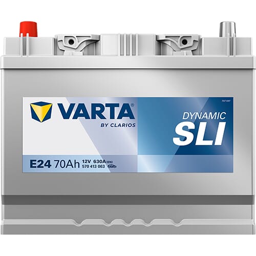 Batería 12 V 70 Ah 630 A E24 VARTA Dynamic SLI 13 Batería 12 V 70 Ah 630 A E24 VARTA Dynamic SLI - Imagen 13