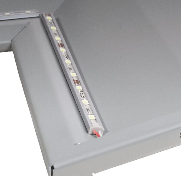 Barra LED áng. ext. bla./alu. 5 Barra LED áng. ext. bla./alu. - Imagen 5