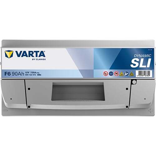 Batería 12 V 90 Ah 720 A F6 VARTA Dynamic SLI 14 Batería 12 V 90 Ah 720 A F6 VARTA Dynamic SLI - Imagen 14