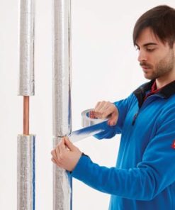 Alternative view of Cinta de aluminio, adaptable, 50 m x 50 mm, Tesa®