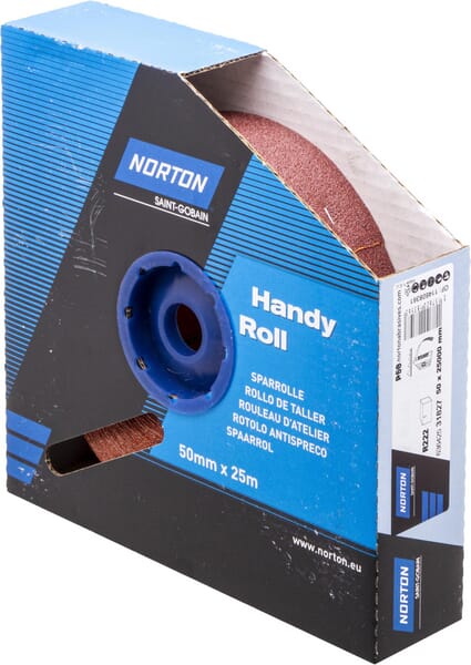 Rollo de papel de lija K50 25m 3 Rollo de papel de lija K50 25m - Imagen 3