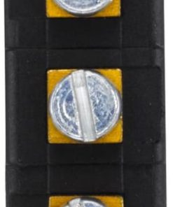 Interruptor basculante, S28, 3-pin, Ø 12,5 mm, cromado