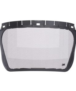 Alternative view of Visor de red 3M™, acero inoxidable, Negro, 5C