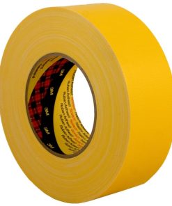 Cinta aislante extra resistente 389, amarilla, 50 mm x 50 m