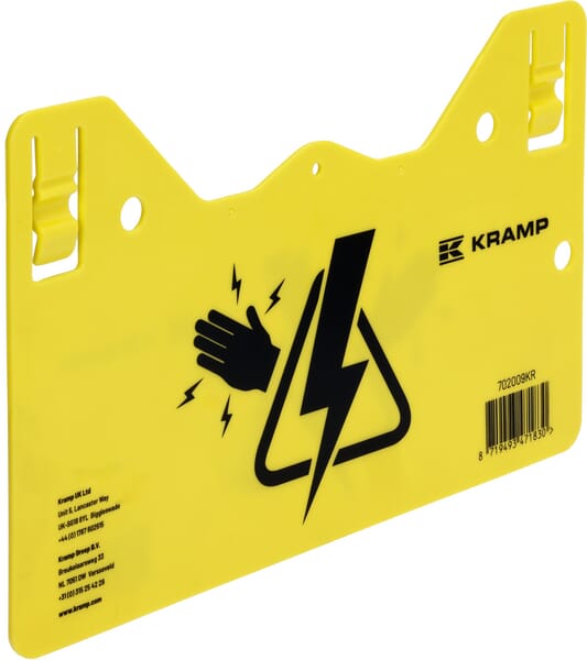 Señal de advertencia Precaución Cercado eléctrico 4 Señal de advertencia Precaución Cercado eléctrico - Imagen 4