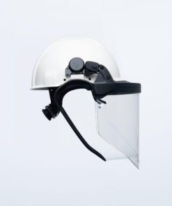 Pantalla facial protectora de arco eléctrico tintada