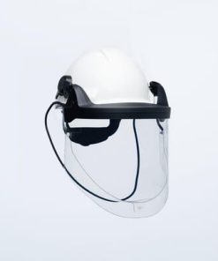 Pantalla facial protectora de arco eléctrico tintada 8 Pantalla facial protectora de arco eléctrico tintada