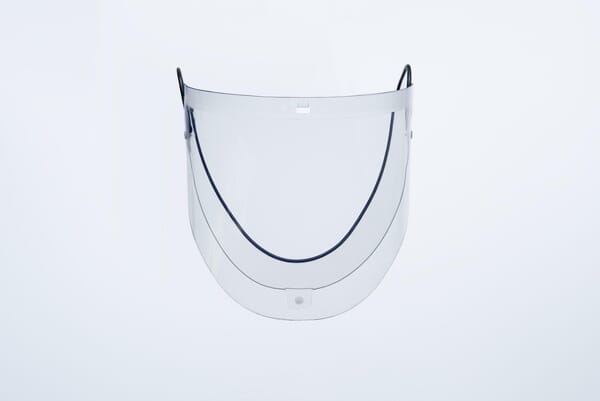 Pantalla facial protectora de arco eléctrico tintada 5 Pantalla facial protectora de arco eléctrico tintada - Imagen 5