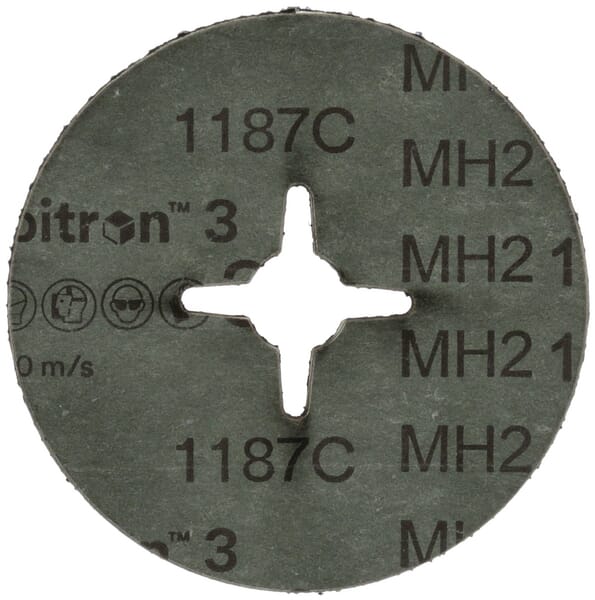 Disco de fibra Cubitron™ 3, 1187C 100 mm K36 4 Disco de fibra Cubitron™ 3, 1187C 100 mm K36 - Imagen 4