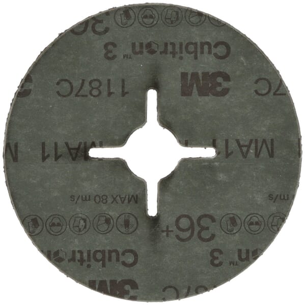 Disco de fibra Cubitron™ 3, 1187C 125 mm K36 4 Disco de fibra Cubitron™ 3, 1187C 125 mm K36 - Imagen 4