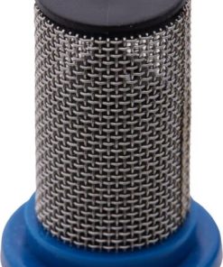 Filtro con válvula de retención de bola 50 mesh azul 14 Filtro con válvula de retención de bola 50 mesh azul