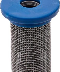 Filtro con válvula de retención de bola 50 mesh azul 15 Filtro con válvula de retención de bola 50 mesh azul