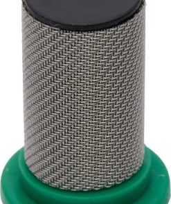 Filtro con válvula de retención de bola 100 mesh verde