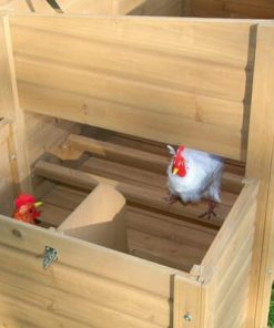 Gallinero 146x74x80 cm