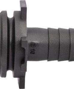 Acoplamiento de horquilla, macho AF3, cola de manguera de 16 mm