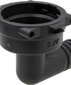 Acoplamiento de horquilla, hembra 90° AF5, espiga para manguera de 25 mm