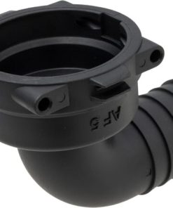 Acoplamiento de horquilla, hembra 90° AF5, espiga para manguera de 32 mm