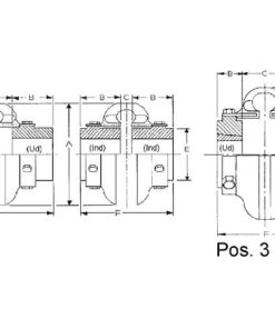 Cubo de acoplamiento Omega E 5 para mandrilar