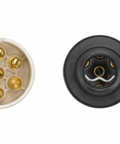 Conector macho 7 polos contacto atornillado