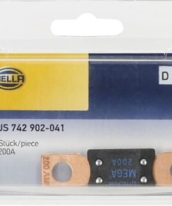 Fusible Mega 200A Longitud 68,6mm azul Hella