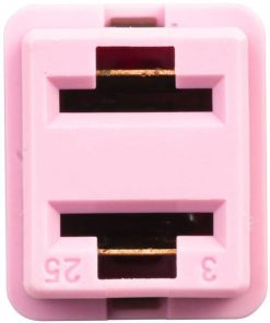 Fusible Pal 30A Longitud 12mm rosa Hella