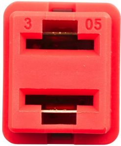 Fusible Pal 50A, longitud 12 mm, rojo Hella