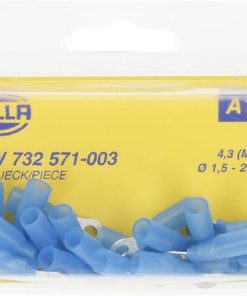 Terminal de cable con ojal, azul 1,5-2,5 mm²
