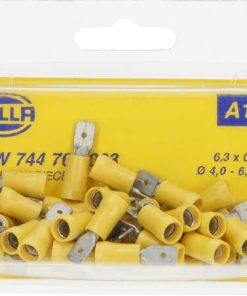 Enchufe de crimpar plano amarillo 4,0 - 6,0 mm²